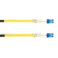 Connect OS2 9-Micron Single-Mode Fiber Optic Patch Cable - OFNR PVC