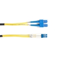 Connect OS2 9-Micron Single-Mode Fiber Optic Patch Cable - OFNR PVC