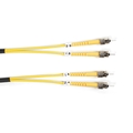 Connect OS2 9-Micron Single-Mode Fiber Optic Patch Cable - OFNR PVC