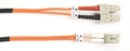 Connect OM1 62.5-Micron Multimode Fiber Optic Patch Cable - OFNR PVC