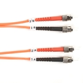 Connect OM1 62.5-Micron Multimode Fiber Optic Patch Cable - OFNR PVC