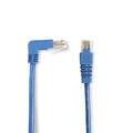 SpaceGAIN CAT6 250-MHz Ethernet Patch Cable – Molded Angled Boots, Unshielded (UTP)