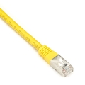 CAT5e 100-MHz Ethernet Patch Cable with Molded Slimline Boots - F/UTP