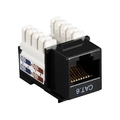 CAT6 UTP RJ-45 Keystone Jack, Black Box Connect