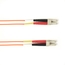 FOCMR62-001M-LCLC-OR: Orange, LC-LC, 1m